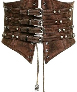 Punk Rave Lucid Belt Waist Cincher Steampunk Brown All Steampunk Accessories