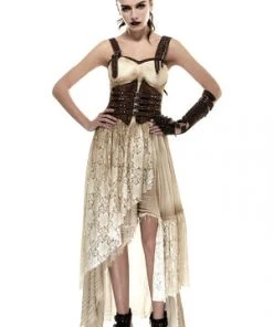 Punk Rave Lucid Belt Waist Cincher Steampunk Brown All Steampunk Accessories