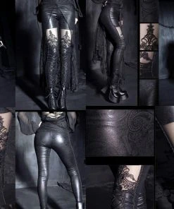 Ladies Gothic Clothing Punk Rave Macbeth Leggings