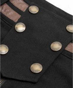 Punk Rave Maeve Shorts Brown