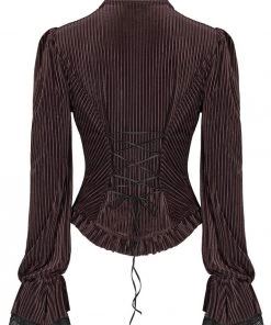 Punk Rave Maeve Brown Steampunk Shirt