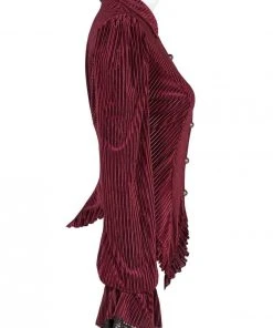 Punk Rave Maeve Red Shirt Ladies Gothic Clothing