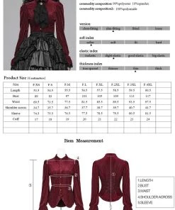 Punk Rave Maeve Red Shirt Ladies Gothic Clothing