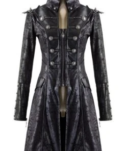 Punk Rave Mens Military Style Spiky Coat Y-366 Military Uniforms