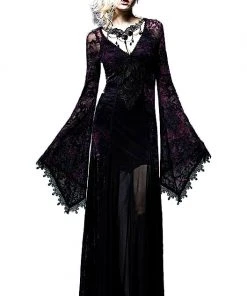 Ladies Gothic Clothing Punk Rave Opium Dress