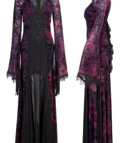 Ladies Gothic Clothing Punk Rave Opium Dress