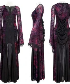 Ladies Gothic Clothing Punk Rave Opium Dress