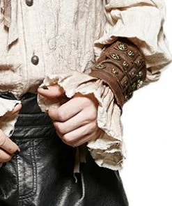 Punk Rave Pair Of Bedouin Wristbands Mens Steampunk Clothing 15 Punk Rave Pair Of Bedouin Wristbands Mens Steampunk Clothing