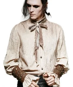 Punk Rave Pair Of Bedouin Wristbands Mens Steampunk Clothing 19 Punk Rave Pair Of Bedouin Wristbands Mens Steampunk Clothing