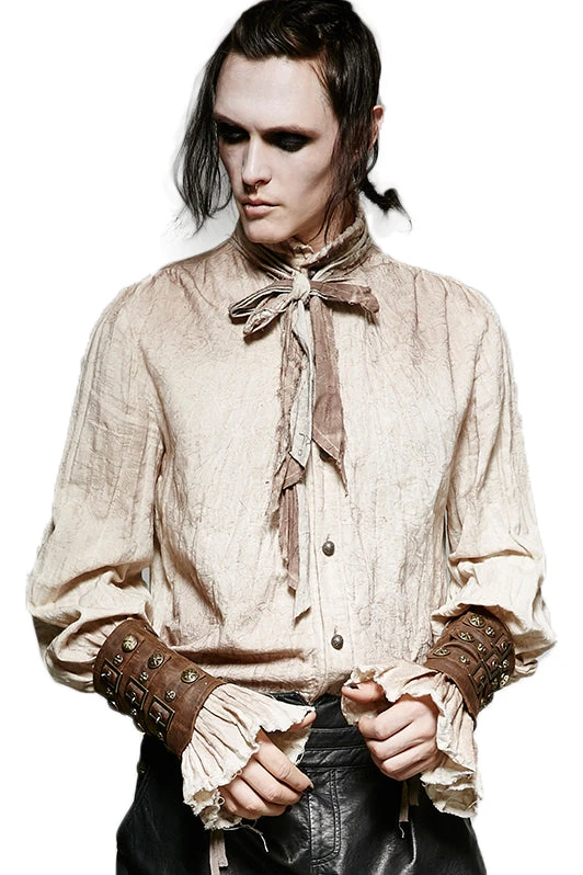 Punk Rave Pair Of Bedouin Wristbands Mens Steampunk Clothing 10 Punk Rave Pair Of Bedouin Wristbands Mens Steampunk Clothing