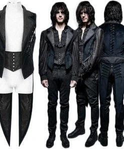 Mens Gothic Clothing Punk Rave Prince Of Persia Waistcoat Y-648