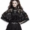 Punk Rave Princessin Bolero Cloak Ladies Gothic Clothing