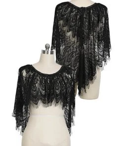Ladies Gothic Clothing Punk Rave Peacock Cape S-151