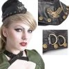 Punk Rave Soldier Side Cap Steampunk Hats