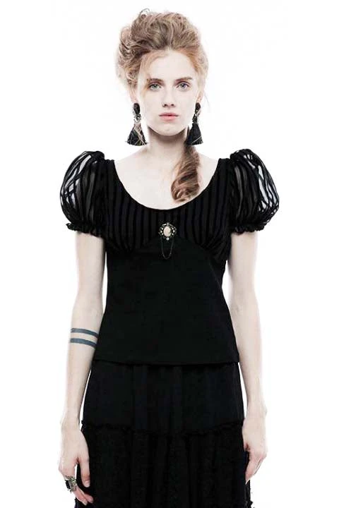 Punk Rave Romantic Puffy Sleeves Top 5 Punk Rave Romantic Puffy Sleeves Top