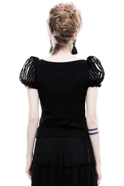 Punk Rave Romantic Puffy Sleeves Top 8 Punk Rave Romantic Puffy Sleeves Top