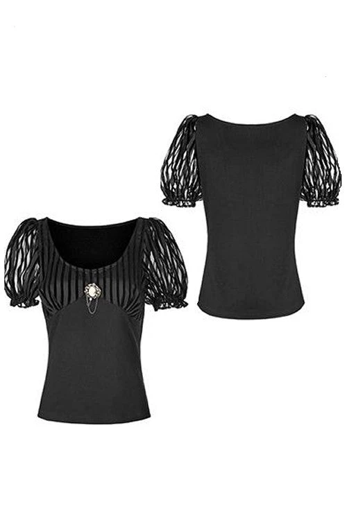 Punk Rave Romantic Puffy Sleeves Top 6 Punk Rave Romantic Puffy Sleeves Top