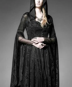 Punk Rave Theatre Of Tragedy Long Gown / Coat Y-510 Ladies Gothic Clothing 18 Punk Rave Theatre Of Tragedy Long Gown / Coat Y-510 Ladies Gothic Clothing