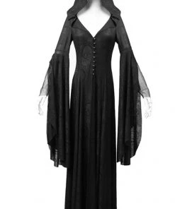 Punk Rave Theatre Of Tragedy Long Gown / Coat Y-510 Ladies Gothic Clothing 16 Punk Rave Theatre Of Tragedy Long Gown / Coat Y-510 Ladies Gothic Clothing