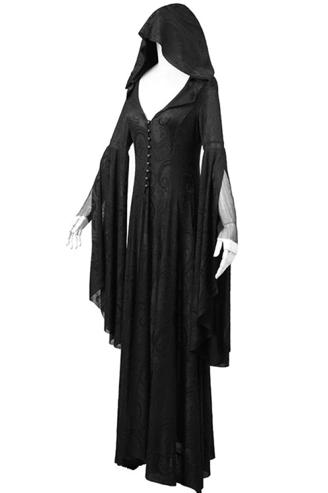 Punk Rave Theatre Of Tragedy Long Gown / Coat Y-510 Ladies Gothic Clothing 7 Punk Rave Theatre Of Tragedy Long Gown / Coat Y-510 Ladies Gothic Clothing