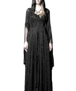Punk Rave Theatre Of Tragedy Long Gown / Coat Y-510 Ladies Gothic Clothing 23 Punk Rave Theatre Of Tragedy Long Gown / Coat Y-510 Ladies Gothic Clothing