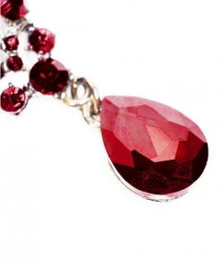 Punk Rave Vampyria Brooch Red Steampunk Jewellery