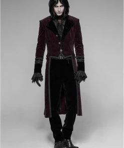 Punk Rave Vampyria Brooch Red Steampunk Jewellery