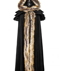 Punk Rave Winterfell Cloak Black Ladies