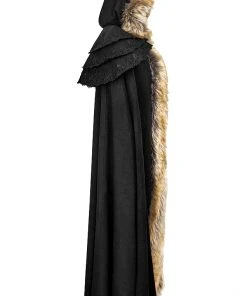 Punk Rave Winterfell Cloak Black Ladies