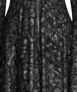 Ladies Gothic Clothing Punk Rave Witchcraft Hooded Dress Q-308