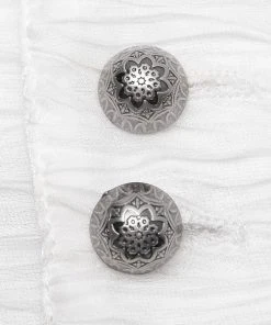 Mens Gothic Clothing Punk Rave Gothic Romeo Jabot White