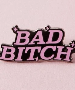 Pins, Badges And Patches Punky Pins Bad Bitch Enamel Pin