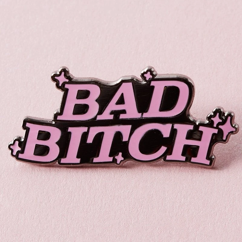 Pins, Badges And Patches Punky Pins Bad Bitch Enamel Pin 4 Pins, Badges And Patches Punky Pins Bad Bitch Enamel Pin
