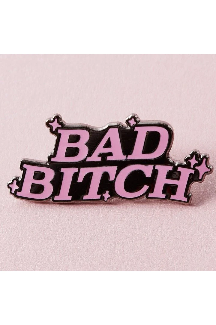 Pins, Badges And Patches Punky Pins Bad Bitch Enamel Pin 3 Pins, Badges And Patches Punky Pins Bad Bitch Enamel Pin