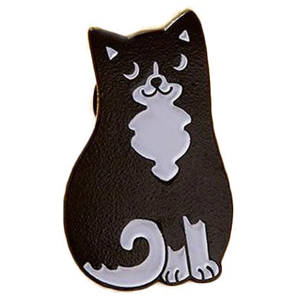 Punky Pins Black And White Cat Enamel Pin Pins, Badges And Patches 4 Punky Pins Black And White Cat Enamel Pin Pins, Badges And Patches