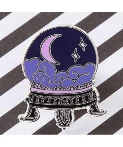 Punky Pins Crystal Ball Enamel Pin