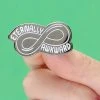 Punky Pins Eternally Awkward Enamel Pin Pins, Badges And Patches