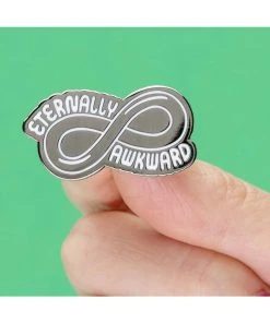 Punky Pins Eternally Awkward Enamel Pin Pins, Badges And Patches