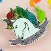 Pins, Badges And Patches Punky Pins Majestic As F*** Unicorn Enamel Pin 2 Pins, Badges And Patches Punky Pins Majestic As F*** Unicorn Enamel Pin