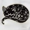 Punky Pins Mystical Cat Enamel Pin