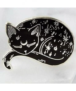 Punky Pins Mystical Cat Enamel Pin
