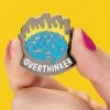 Punky Pins Overthinker Enamel Pin Pins, Badges And Patches