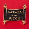 Punky Pins Satan's Main Bitch Enamel Pin Pins, Badges And Patches
