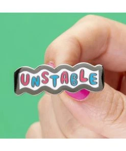 Punky Pins Unstable Enamel Pin