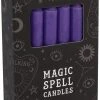 Something Different Incense Cones / Burners Prosperity Spell Candles Purple Pack Of 12