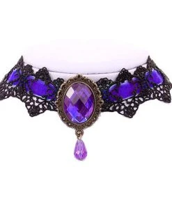 Lace Jewellery Purple Velvet Victorian Gothic Lace Choker Gothic Jewellery 7 Lace Jewellery Purple Velvet Victorian Gothic Lace Choker Gothic Jewellery