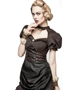 RQBL Coffee Cup Steampunk Wristbands All Steampunk Accessories