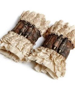 RQBL Coffee Cup Steampunk Wristbands All Steampunk Accessories