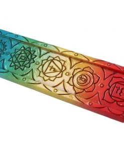 Nemesis Now Rainbow Chakra Incense Burner