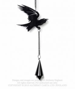 Alchemy Gothic Alchemy Raven Wind Chime Gothic Jewellery 9 Alchemy Gothic Alchemy Raven Wind Chime Gothic Jewellery